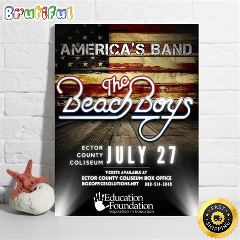 The Beach Boys Nashville Tour 2023 Poster