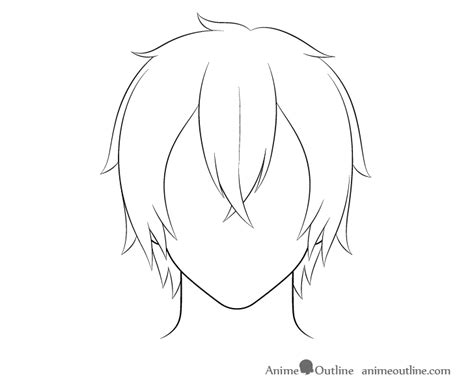 The Best 15 Curly Hair Drawing Cute Anime Boy Hairstyles