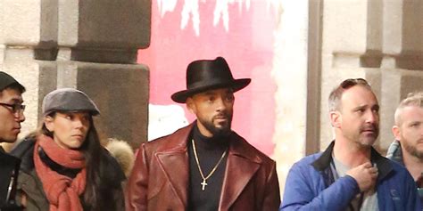 Here's The First Look At Will Smith As Deadshot On The Set Of 'Suicide ...