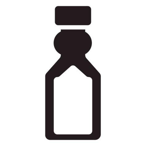 Water bottle black - Transparent PNG & SVG vector file