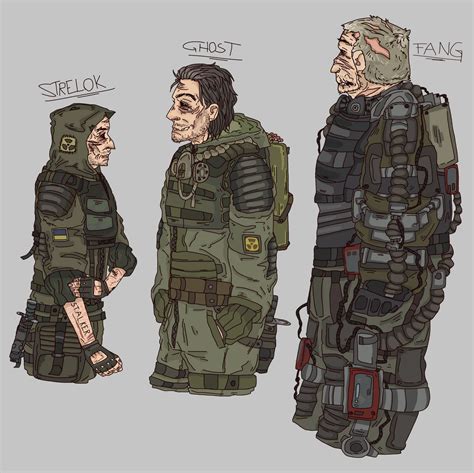 STRELOK'S GROUP | S.T.A.L.K.E.R. Fanart by tar-dar on DeviantArt