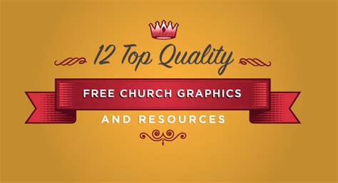 12 Top Quality Free Church Graphics And Resources