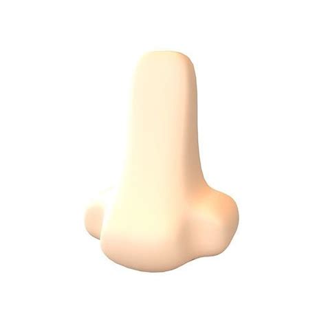 3D model Nose Emoji v1 002 VR / AR / low-poly | CGTrader