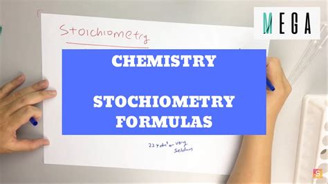 IGCSE Chemistry Stoichiometry Formulas - YouTube