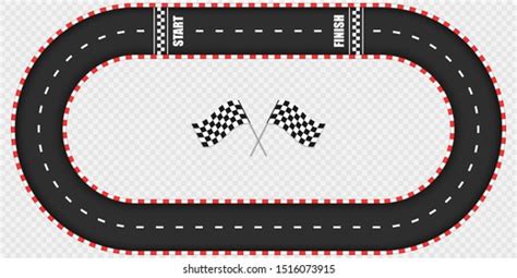 Racing track Royalty Free Stock Vector Clip Art