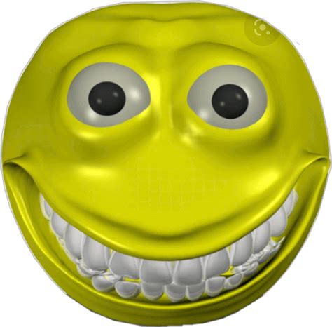 creepy smile emoji Blank Template - Imgflip