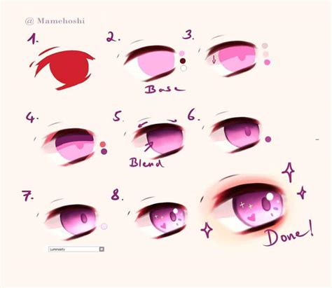 Chibi eye tutorial | Art Amino