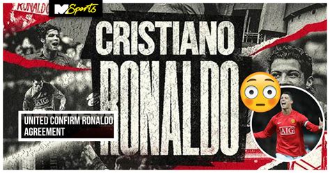 He's back! Manchester United announce Cristiano Ronaldo signing