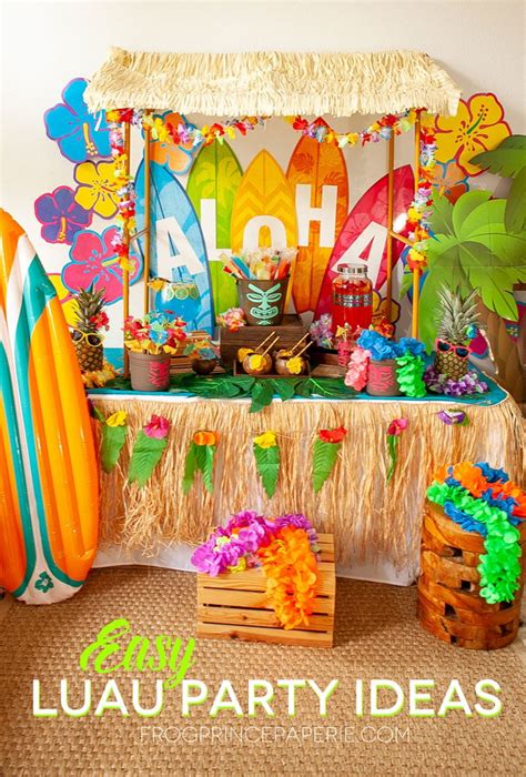 Inexpensive Diy Luau Party Decorations | Shelly Lighting