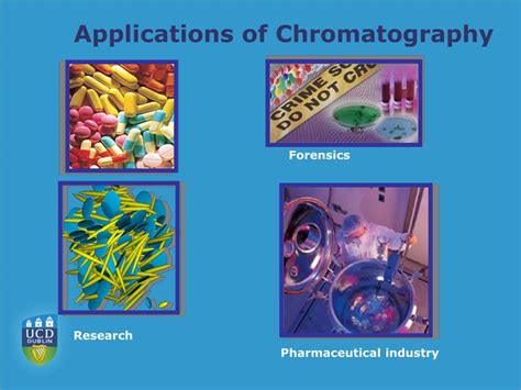 write 2 applications of chromatography