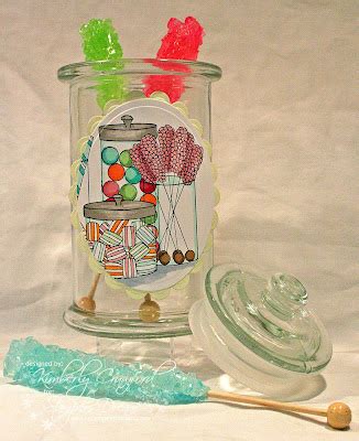 For the Love of Paper: Old Fashioned Candy Jars