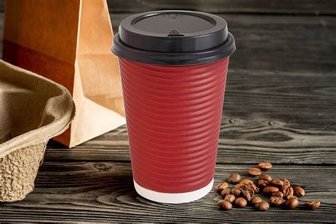 Party Bargains Coffee Cups Disposable Hot Paper Cup Insulated 16-oz 100 - Count | eBay