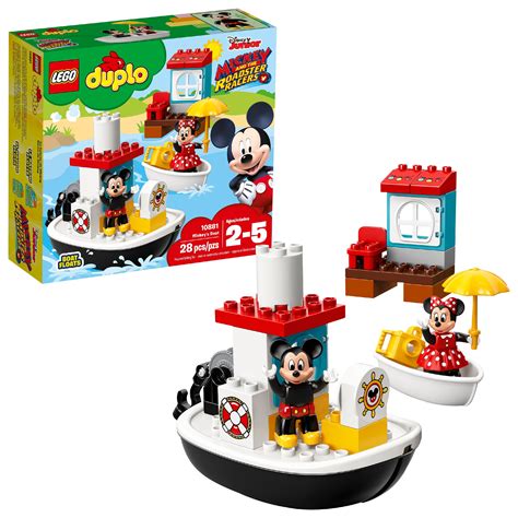 LEGO DUPLO Disney Mickey's Boat 10881 Building Set (28 Pieces) - Walmart.com - Walmart.com