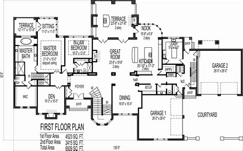 30 X 50 Open Floor Plan Inspirational Modern Design House Incredible Plans | theworkbench ...