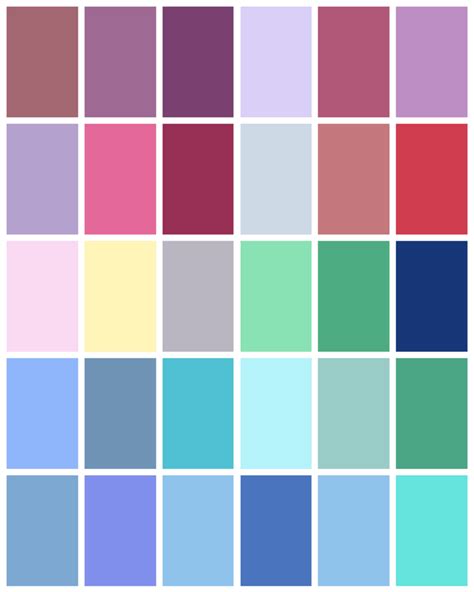 Summer Color Palette – Teal Inspiration