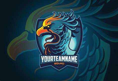 Phoenix Esports logo design 2128968 Vector Art at Vecteezy