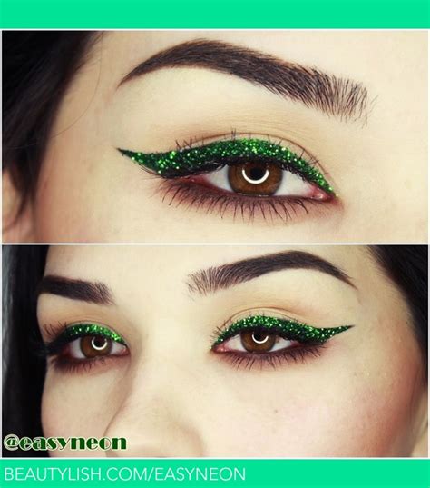 Glitter Eyeliner Makeup | Diana C.'s (easyNeon) Photo | Beautylish