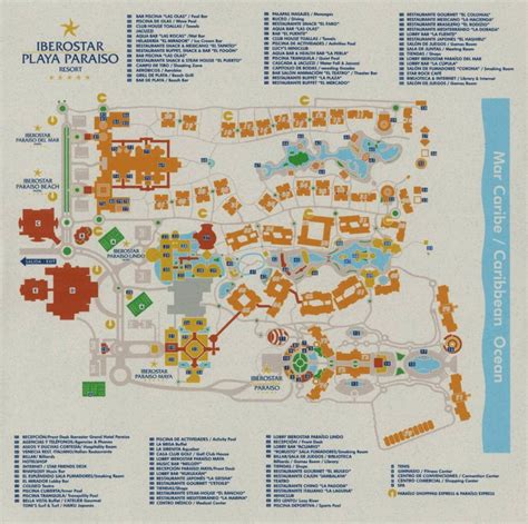 IBEROSTAR RESORTS & HOTELS PHOTO GALLERY - Map_Iberostar Playa Paraiso