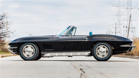 1967 Chevrolet Corvette - The Only Known Black/Blue 435 HP Convertible - Corvette Action Center