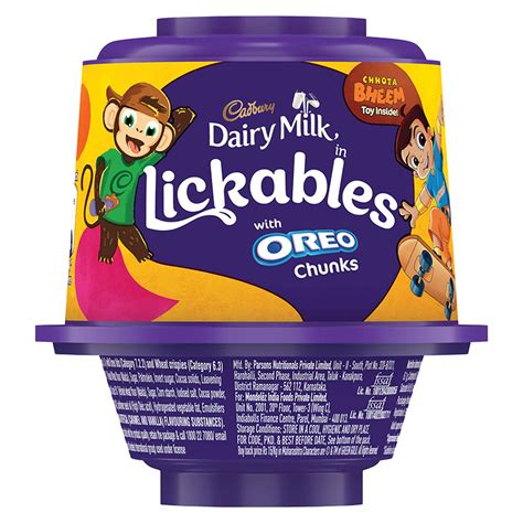 Cadbury Dairymilk Lickables With Oreo 20gm x 12 #55918 | Buy Online ...