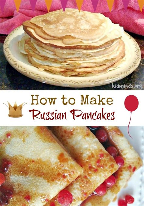 How to Make Russian Pancakes (two recipes) - KidMinds