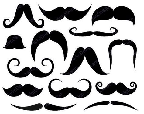 Free Mustache Cliparts Printables, Download Free Mustache Cliparts Printables png images, Free ...