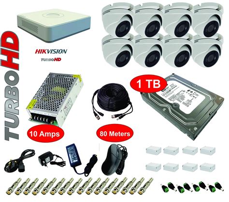 Complete 8 CCTV Camera Installation Kit With 1TB Memory | Free Guide