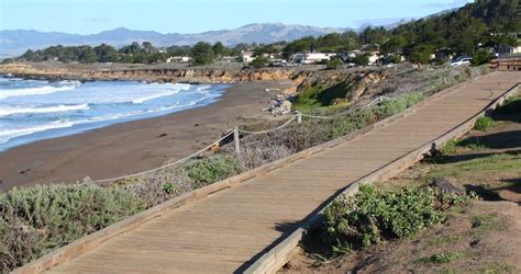 Moonstone Beach and Boardwalk in Cambria, CA - California Beaches