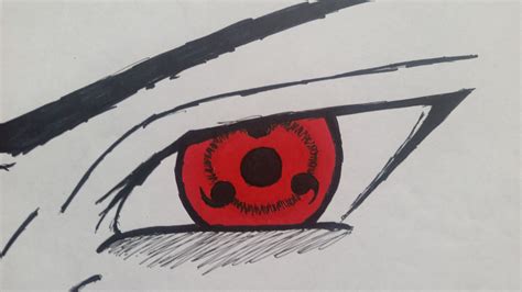 Itachi Uchiha Sharingan Drawing