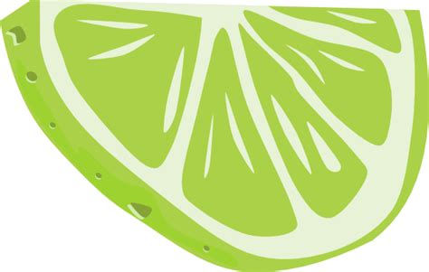 Lime (half Slice) clip art Free Vector / 4Vector