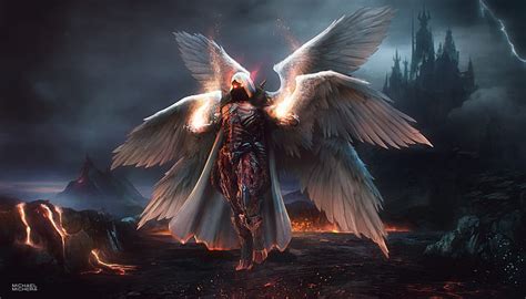 HD wallpaper: Fantasy, Blizzard, Art, Diablo 3, Angel, Concept Art, Archangel | Wallpaper Flare