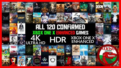 UPDATED! FULL List Of 120 Xbox One X ENHANCED Games CONFIRMED! 4K, HDR & Optimised For One X ...