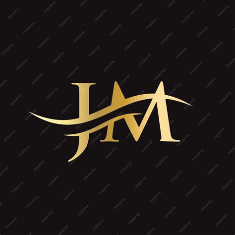 Premium Vector | Monogram letter jm logo design vector jm letter logo ...