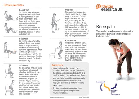 Knee Pain Exercises - Emsworth Physio Clinic