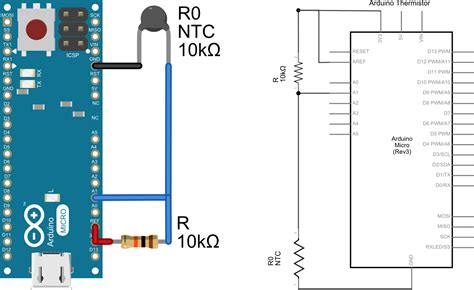 openQCM the Temperature Sensor Using a Thermistor with Arduino | Quartz Crystal Microbalance QCM ...