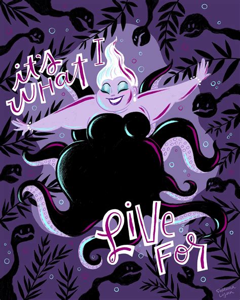 Some Ursula fan art I did tonight. :) (x-posted to r/disneyparks) : r/disney