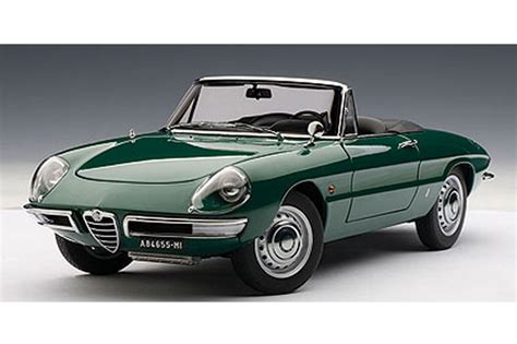 AUTOart Alfa Romeo 1600 Duetto Spider 1966 Green 70138 - Modelcar.com English