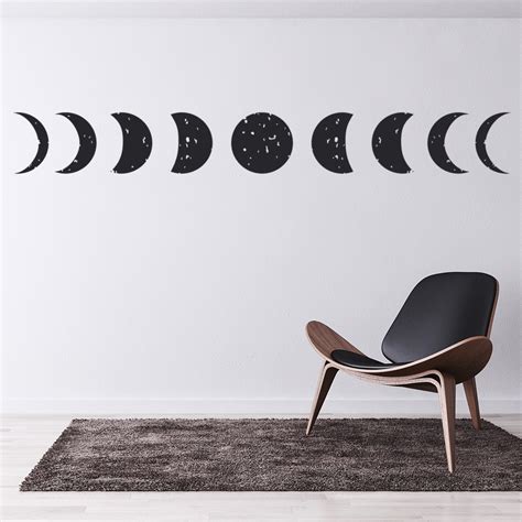 Full Moon Moon Phase Wall Sticker - Sun, Moon & Stars - Kids