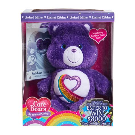 Care Bears Rainbow Heart 35th Anniversary Plush - Walmart.com