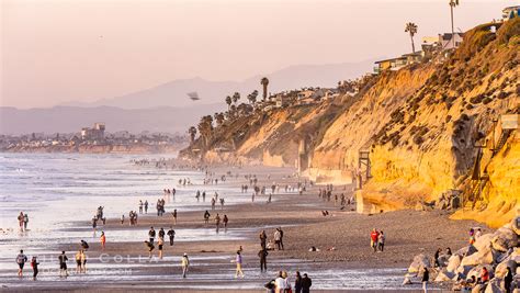 Low Tide and Winter Sunset on Moonlight Beach, Encinitas – Natural History Photography Blog