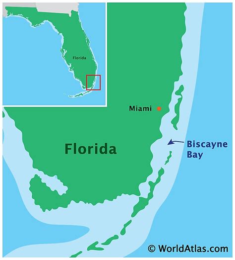 Biscayne Bay - WorldAtlas