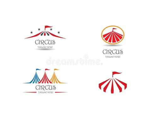 Circus logo template stock vector. Illustration of line - 141506472