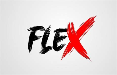 Flex Logo Vector Art, Icons, and Graphics for Free Download