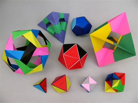 Mr. Nolde's Unit Polyhedron Origami Photo Gallery