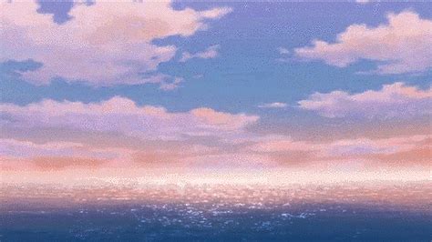 Aesthetic Anime Gifs Sunset