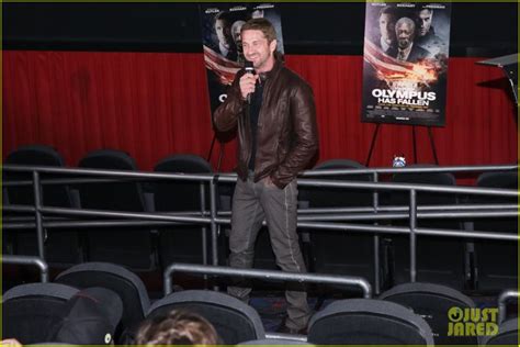 Gerard Butler: 'Olympus Has Fallen' Screening & Q! | gerard butler ...