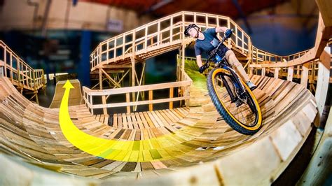 This Indoor Mountain Bike Trail Looks Totally Awesome