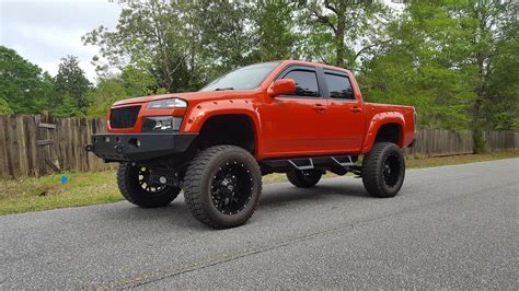 Lifted Chevy Colorado / GMC Canyon On 35s, 10.5" inches of lift, 35x12.50R20 Tires, 20x10 Wheels ...