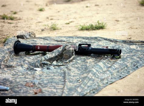 A rocket-propelled grenade launcher Stock Photo - Alamy