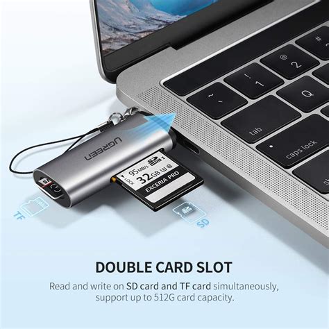 Ugreen 2-in-1 USB-C Memory Card Reader | Surovi Enterprise Ltd.